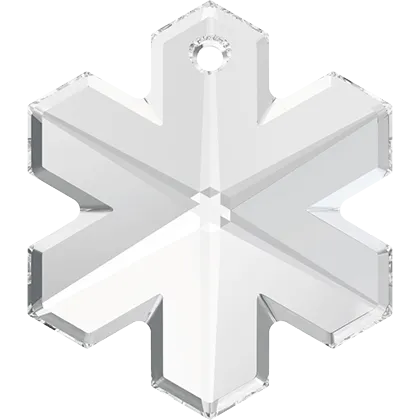 6704 Swarovski Snowflake Pendants