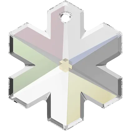 6704 Swarovski Snowflake Pendants