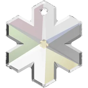 6704 Swarovski Snowflake Pendants