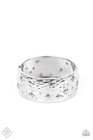 Across the Constellations White Paparazzi Bracelet