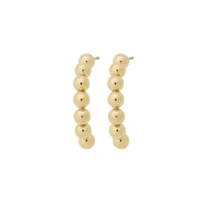 Arbus Half Hoop in Gold