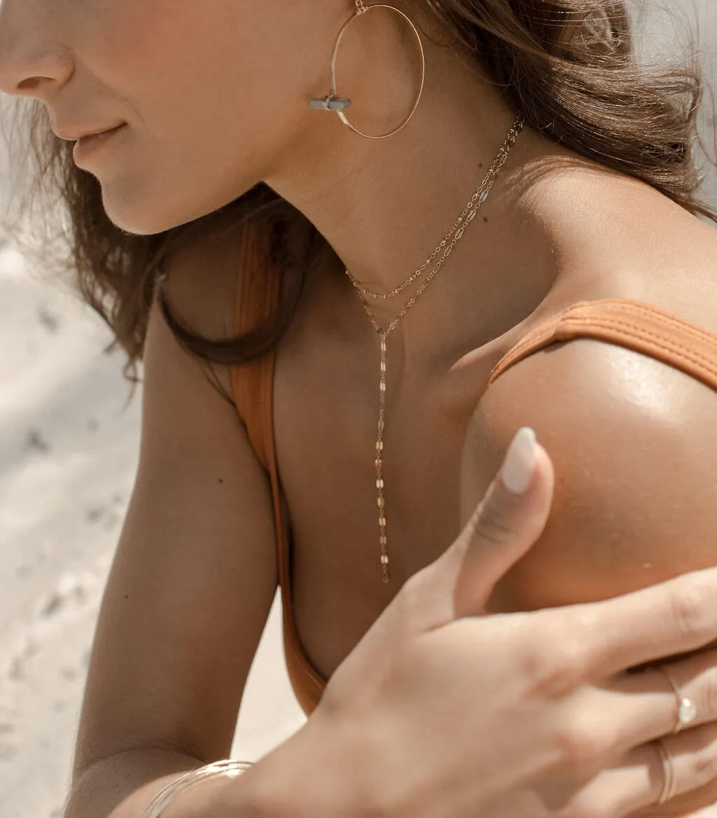 Beaded Choker in Sterling Silver