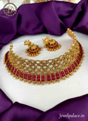 Beautiful Gold Plated Designer Necklace JH1759