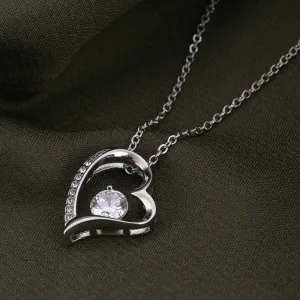 Bejeweled Love Necklace