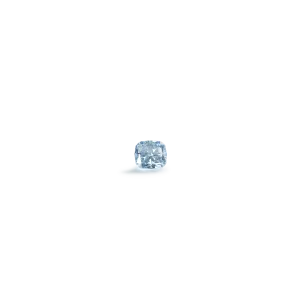 Blue Cushion Cut Lab-Grown Diamond