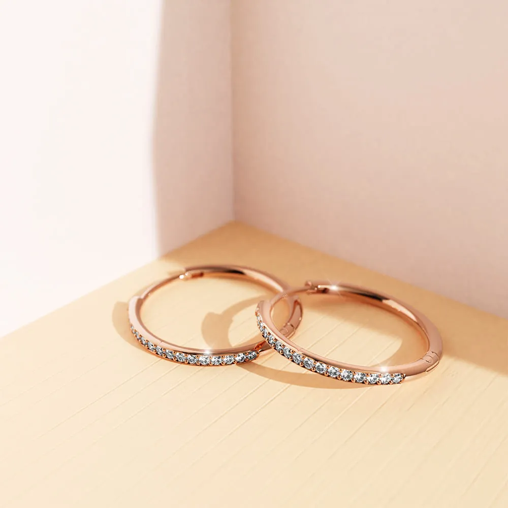 Boxed Timeless Bling Embellished with SWAROVSKI crystals In Rose Gold