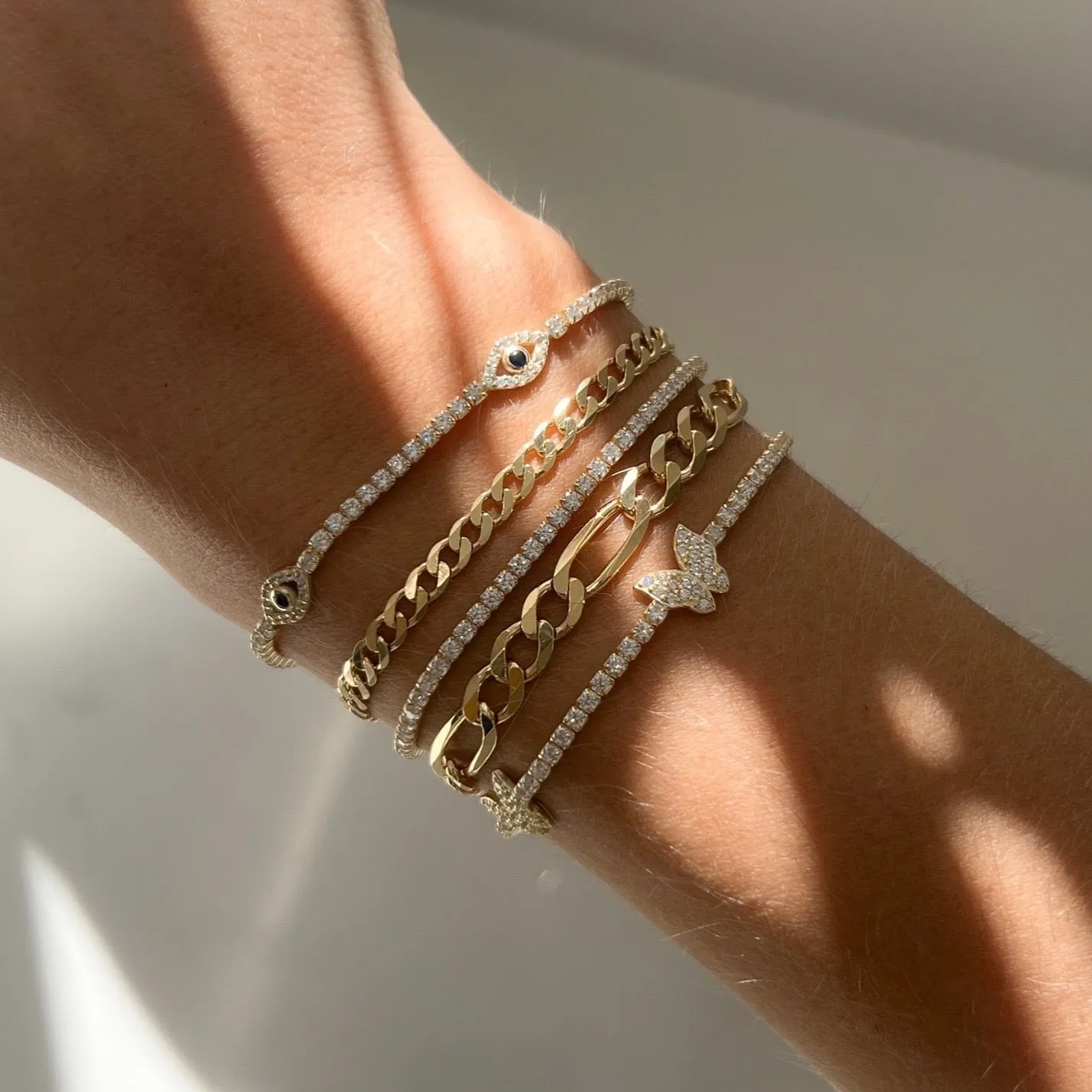 Butterfly Tennis Bracelet