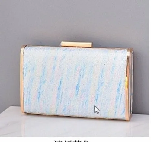 Candy Color Box Party Clutch Purses  and Handbags for Women Chic