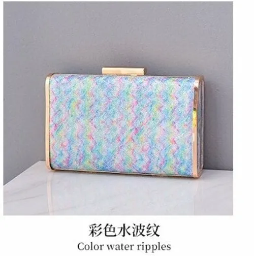 Candy Color Box Party Clutch Purses  and Handbags for Women Chic