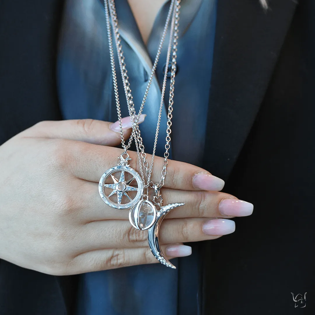 Carpe Diem Charm with White Enamel