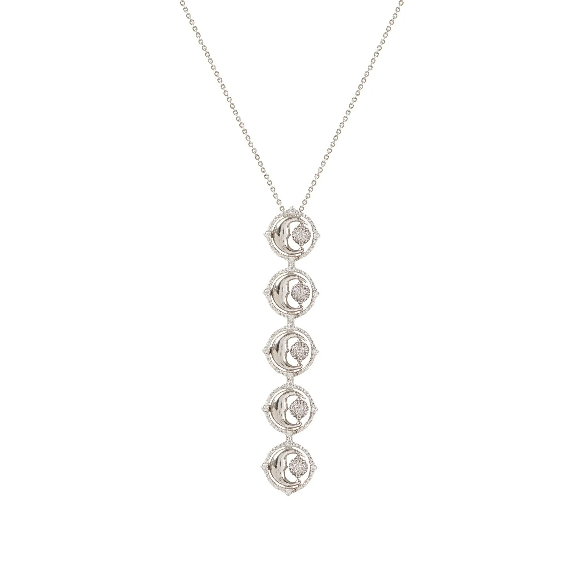 Celestial Rebellion Silver Plated Pendant