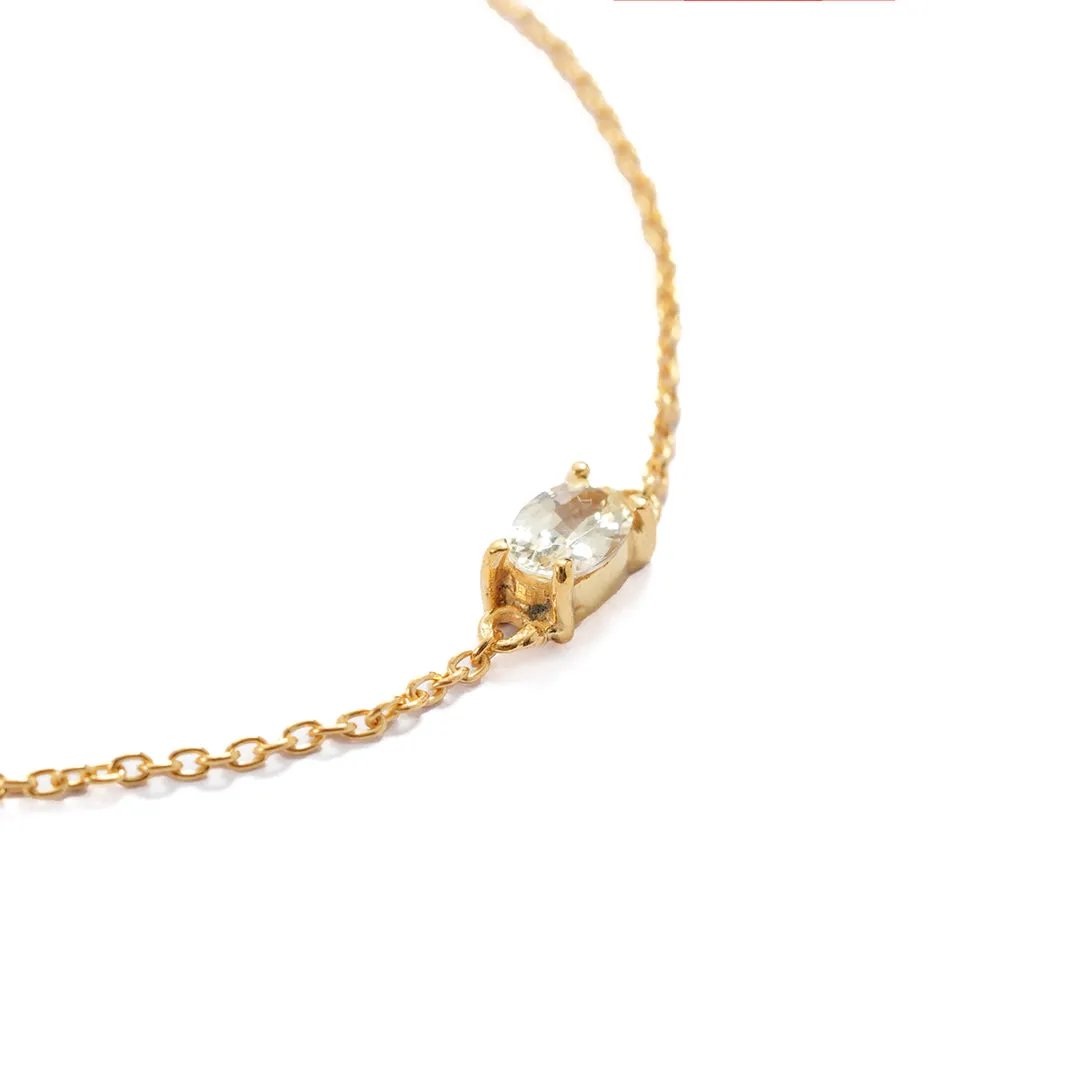 Champagne Sapphire Bracelet