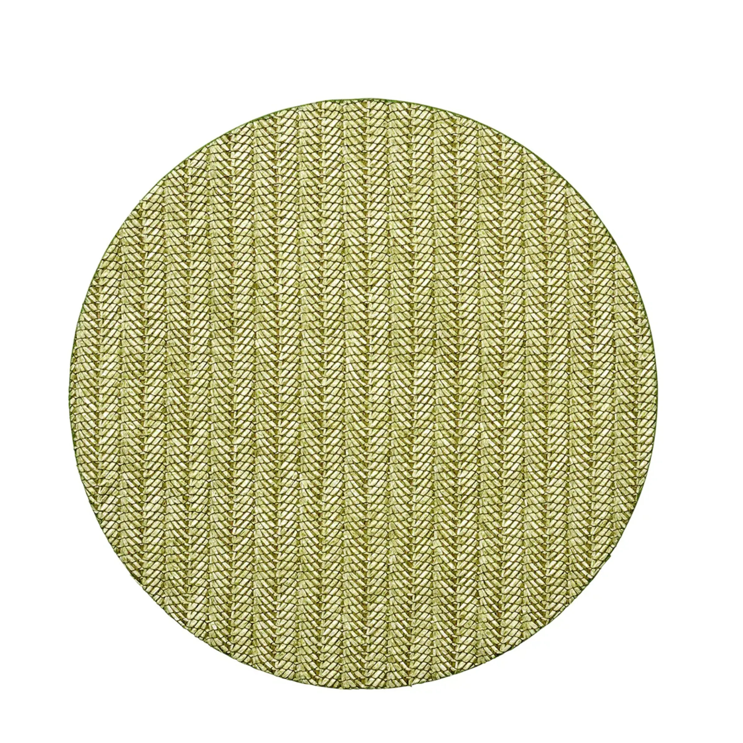 Chevron Placemat Moss Set Of 4