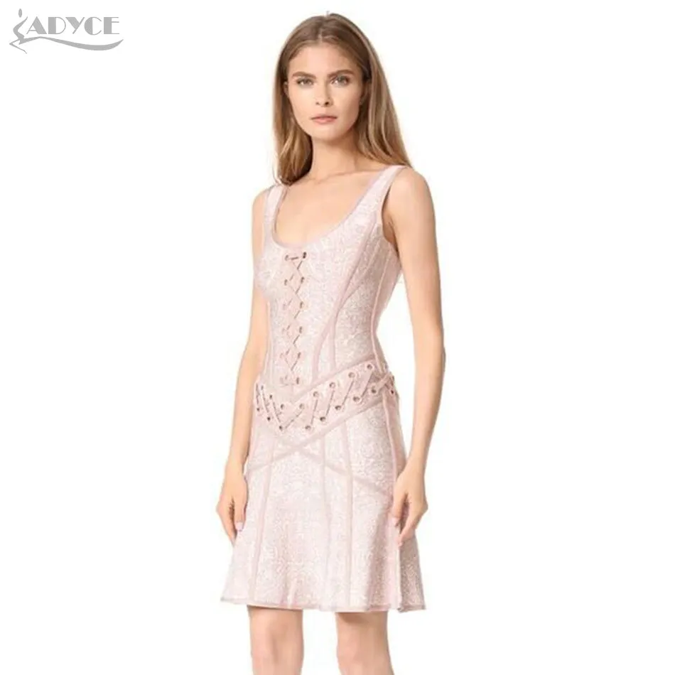 Chic Bandage Woman Dress