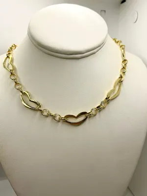 Chunky heart chain