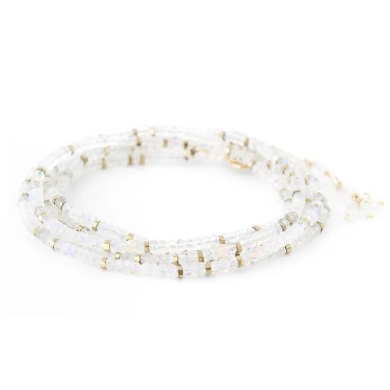 Confetti Gemstone Wrap Bracelets