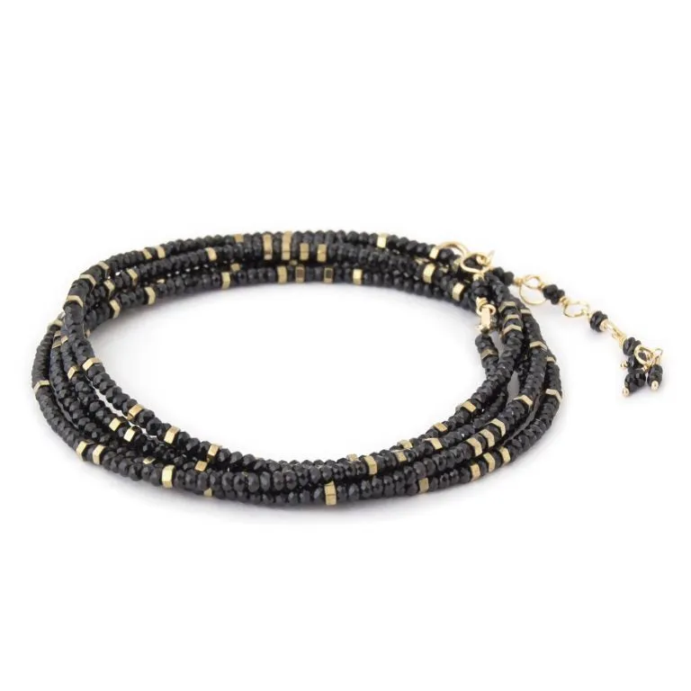 Confetti Gemstone Wrap Bracelets