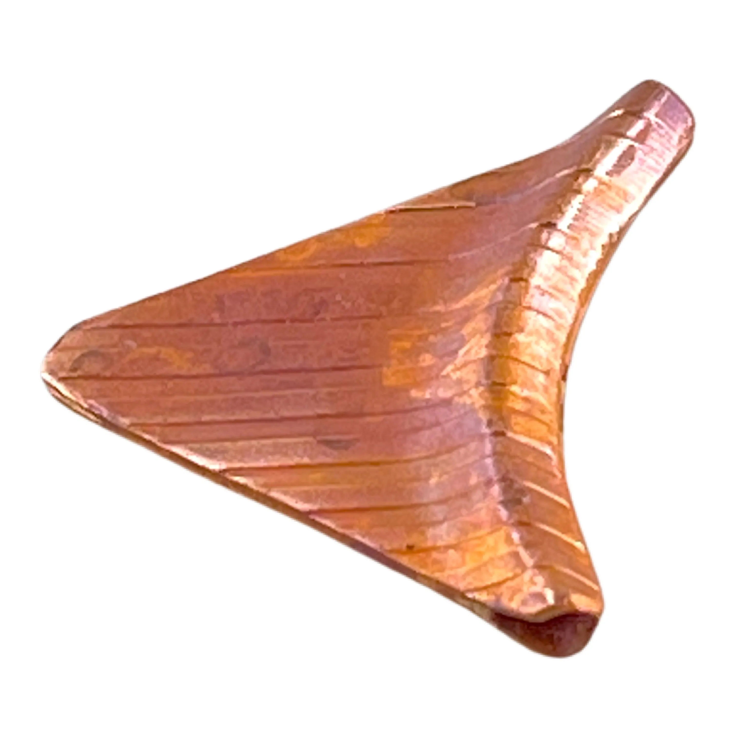 Copper Triangle Bead