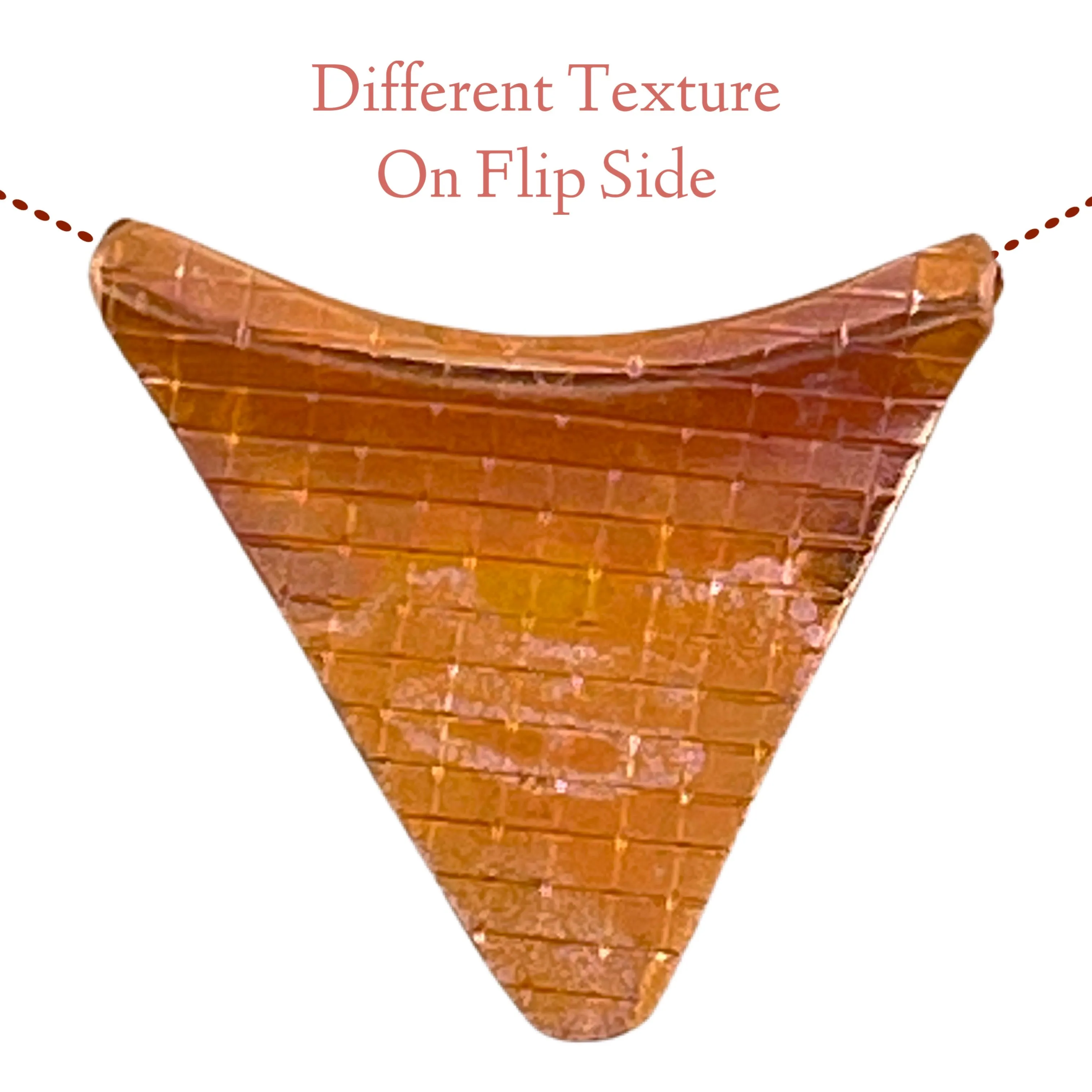 Copper Triangle Bead