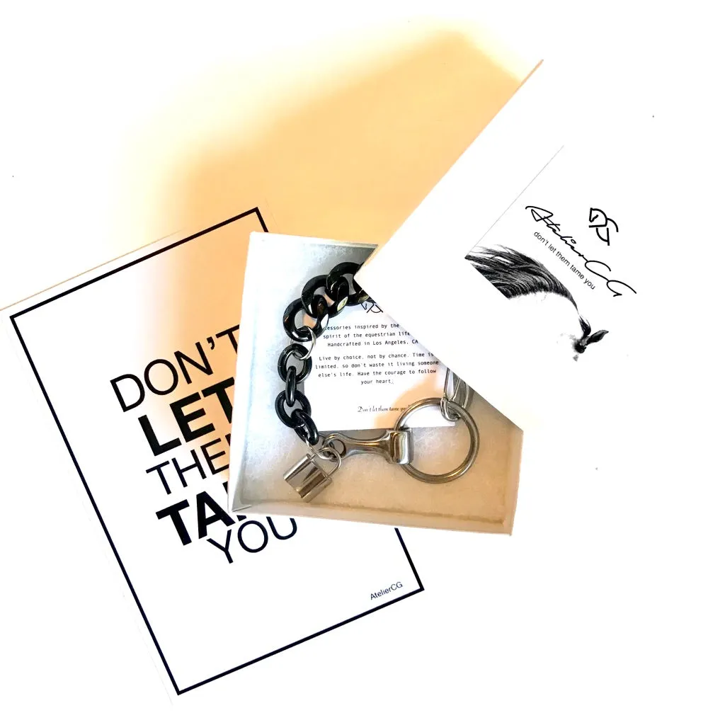DALE BIT BRACELET Black - AtelierCG™