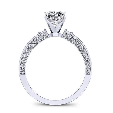 Daphne - Cushion Diamond Engagement Ring