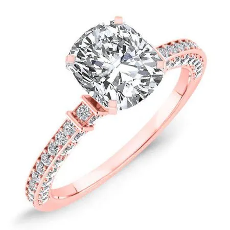 Daphne - Cushion Diamond Engagement Ring