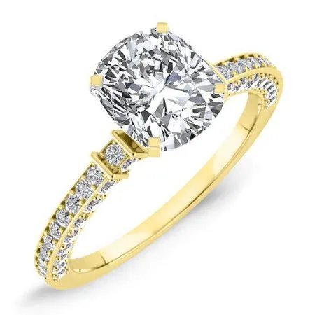 Daphne - Cushion Diamond Engagement Ring