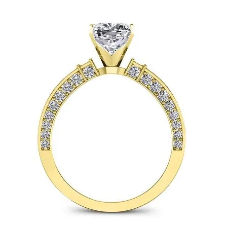 Daphne - Cushion Diamond Engagement Ring