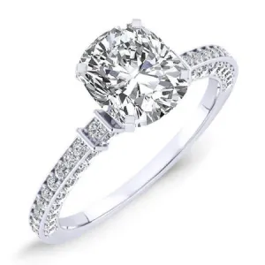 Daphne - Cushion Diamond Engagement Ring