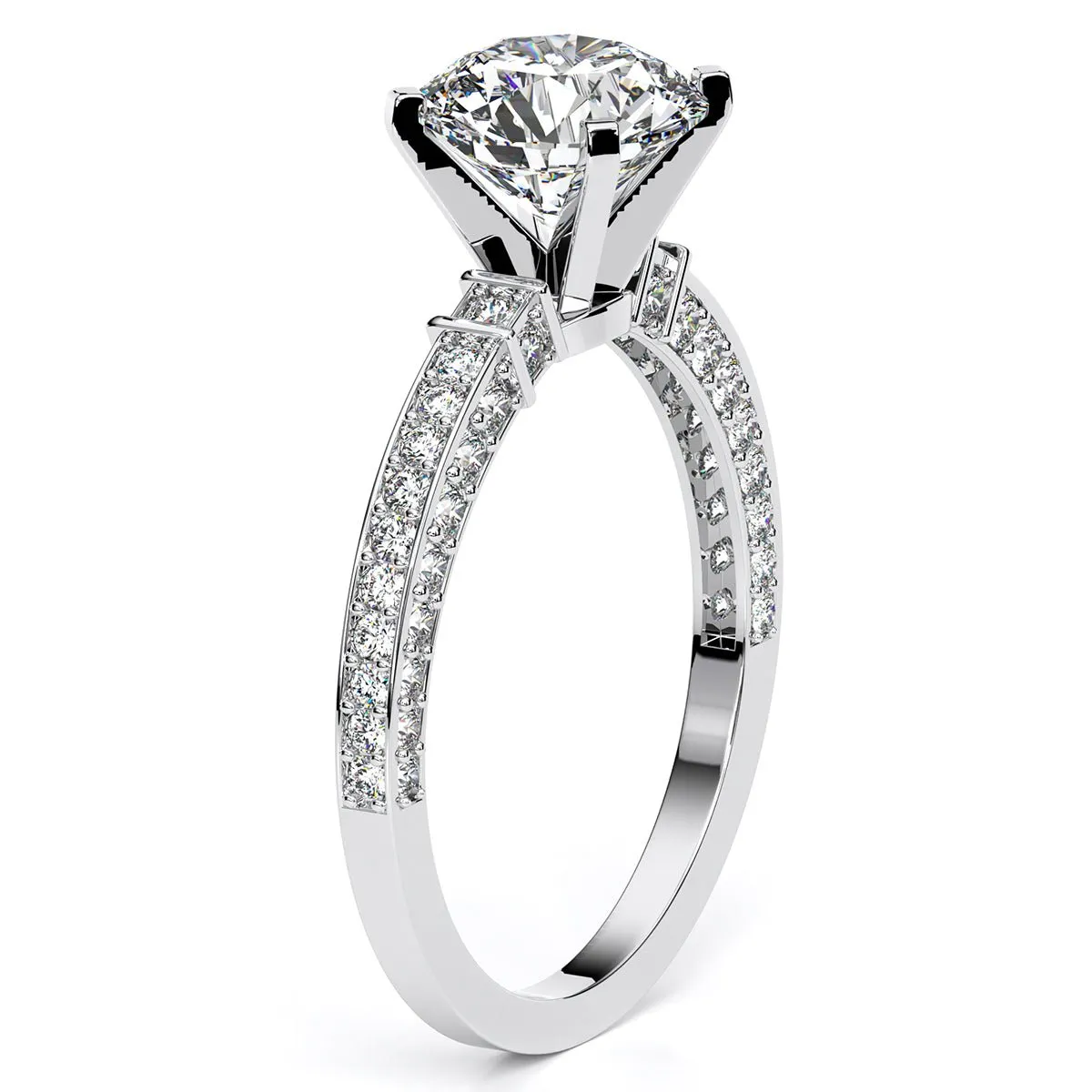 Daphne - Round Diamond Engagement Ring