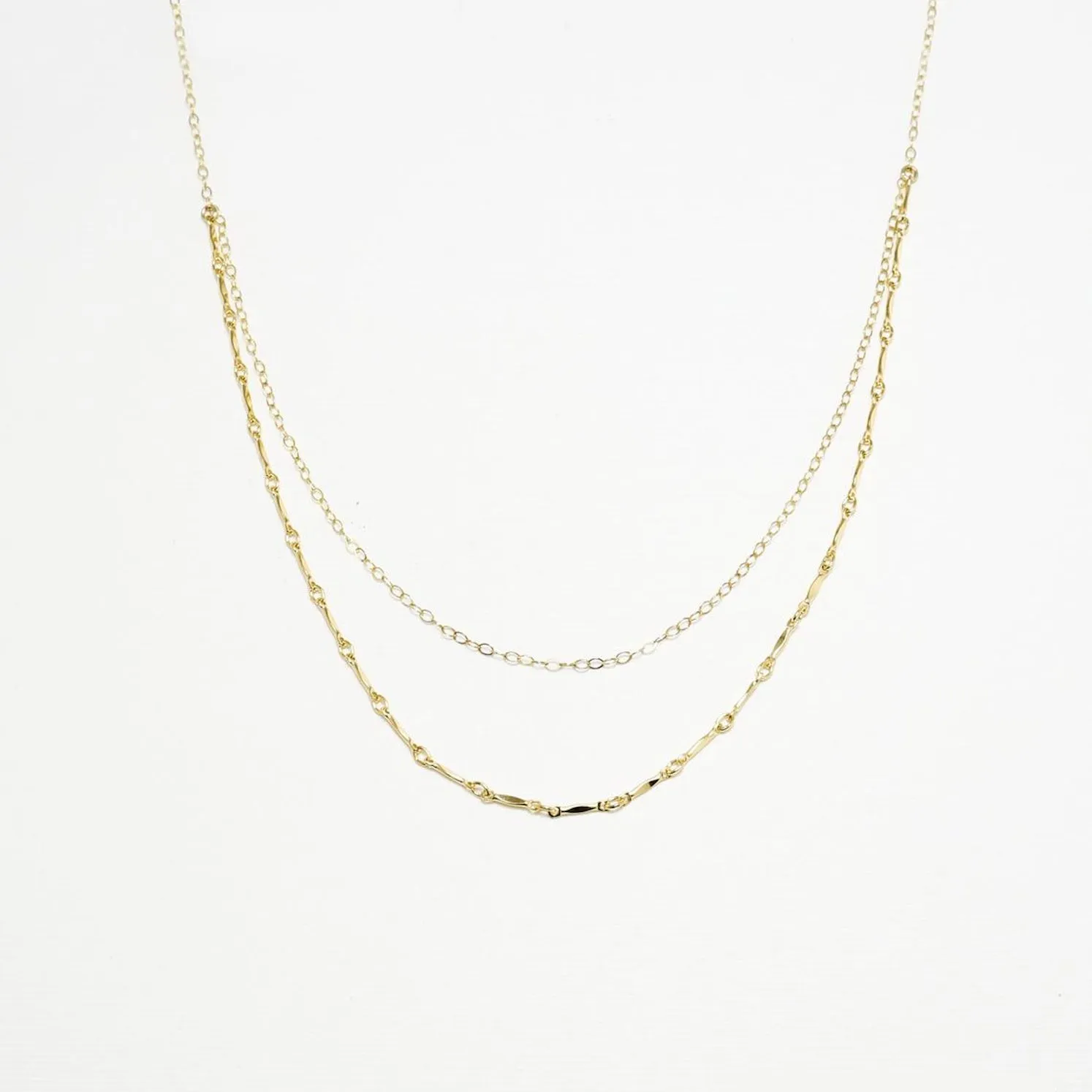 Darling Double-Layered Necklace No. V