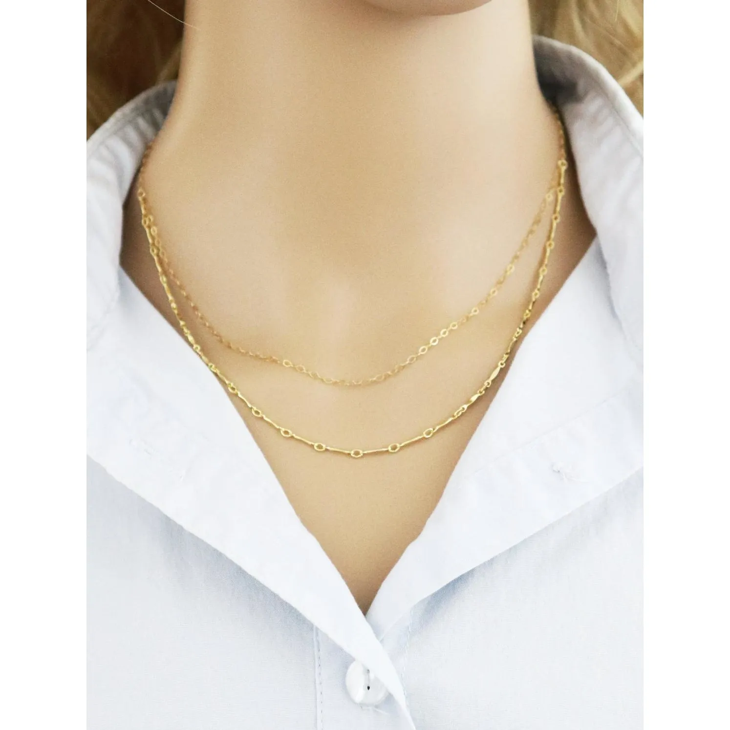 Darling Double-Layered Necklace No. V