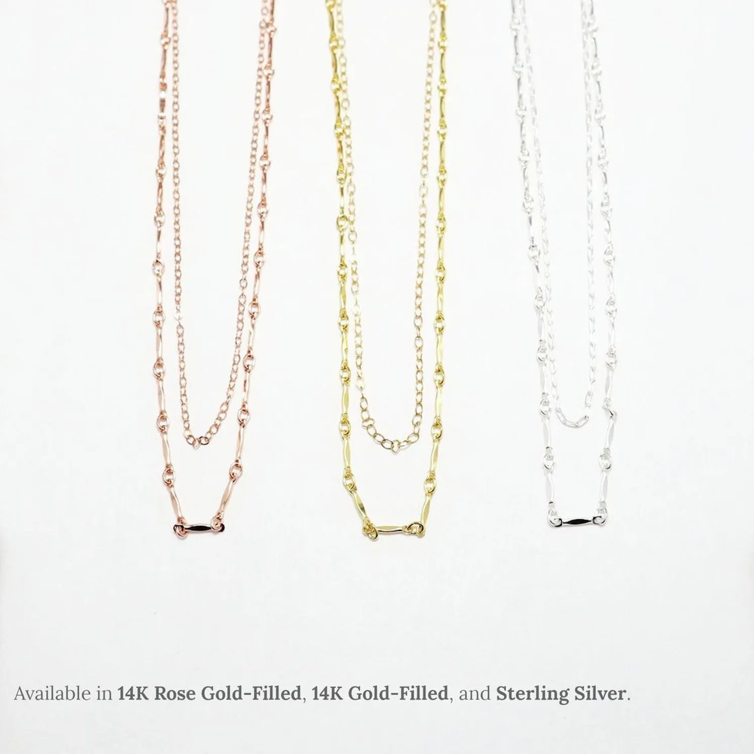 Darling Double-Layered Necklace No. V
