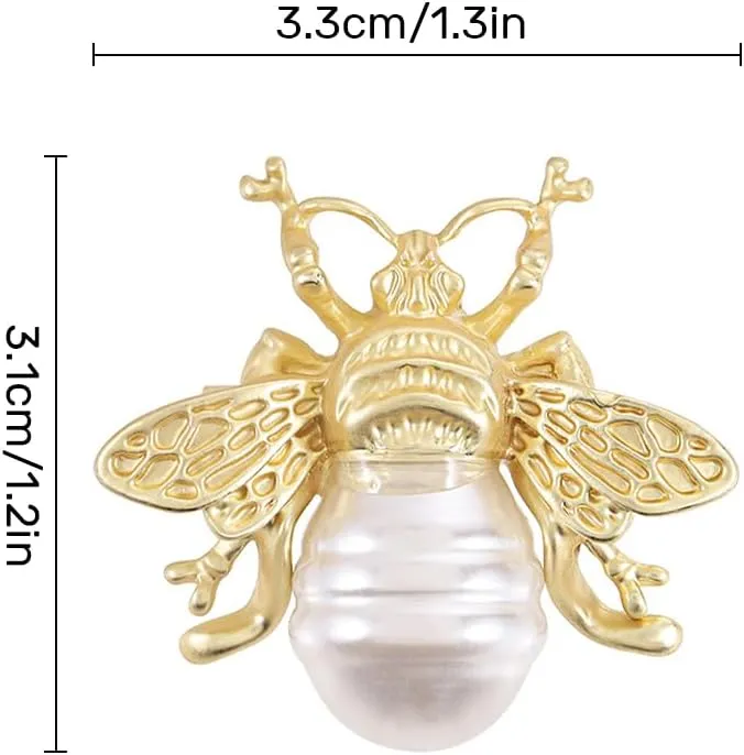 Elegant Brooch Pin for Women, Hat Bag Suit Dress Accessories Brooches Lapel Pins Crystal Pearl Boutonniere Rhinestone Scarf Shawl Costume Floral Brooches and Pins