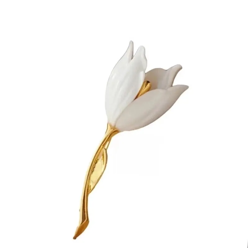 Elegant Simple Style Pin Flower Alloy Diamond Unisex Corsage