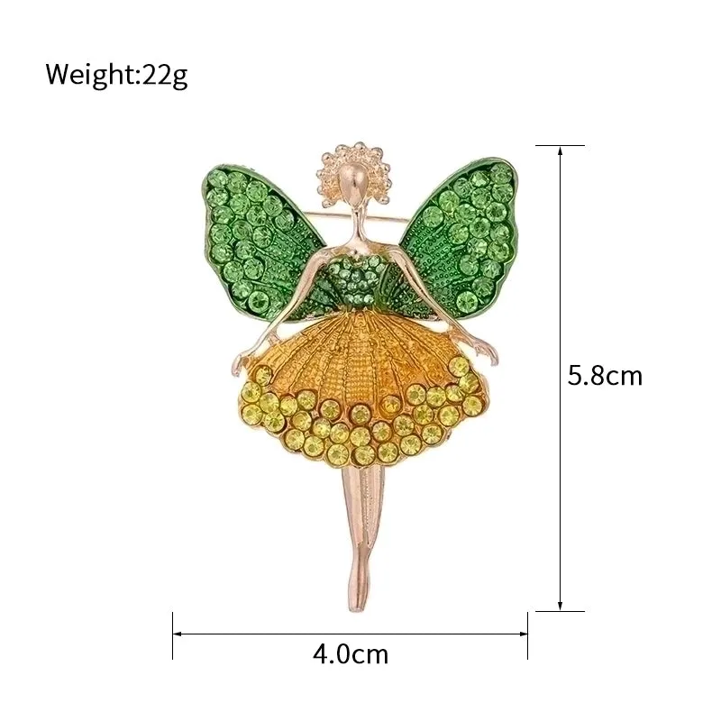 Elegant Sweet Cool Style Animal Flower Alloy Rhinestones Unisex Brooches