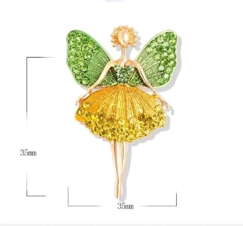 Elegant Sweet Pin Ballet Alloy Women's Brooches