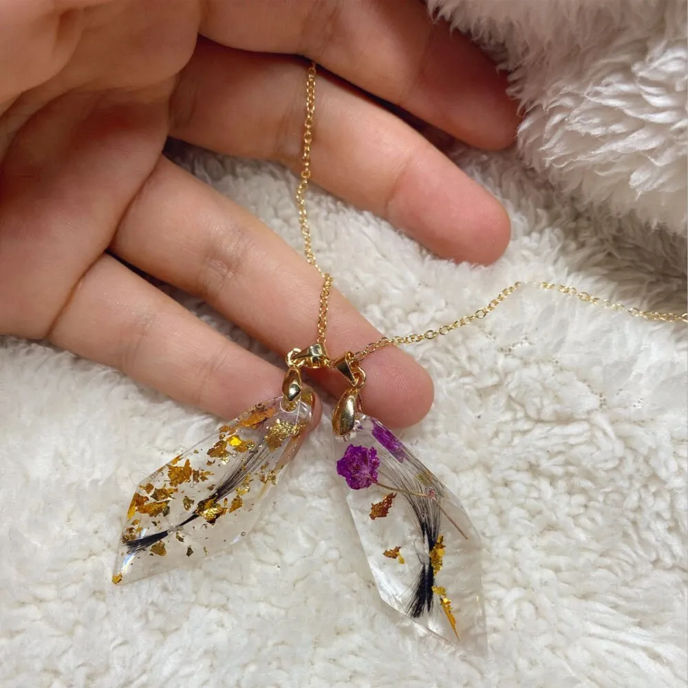 Epoxy Resin Necklace Pendant Silicone Mould Set