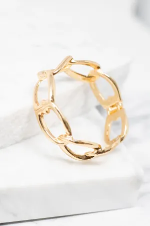 Feel The Fab Gold Chain Bracelet