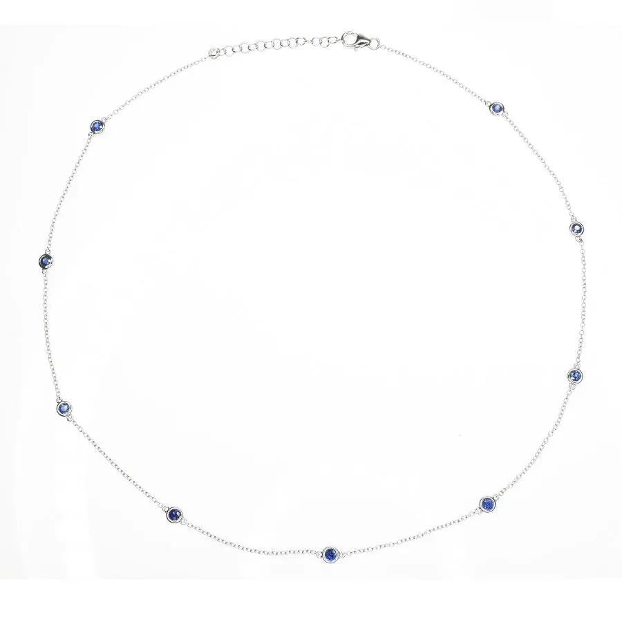 Gemstones On A Chain Necklace