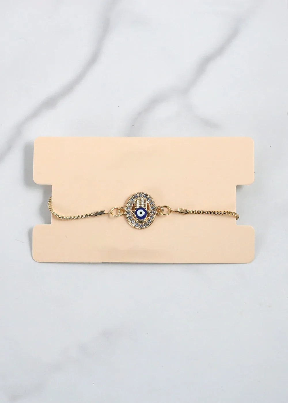 Hamsa Hand Adjustable Bracelet