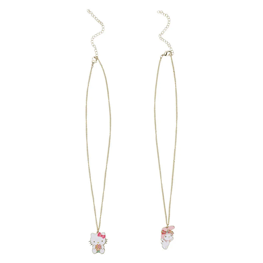 Hello Kitty and My Melody Bestie Necklaces
