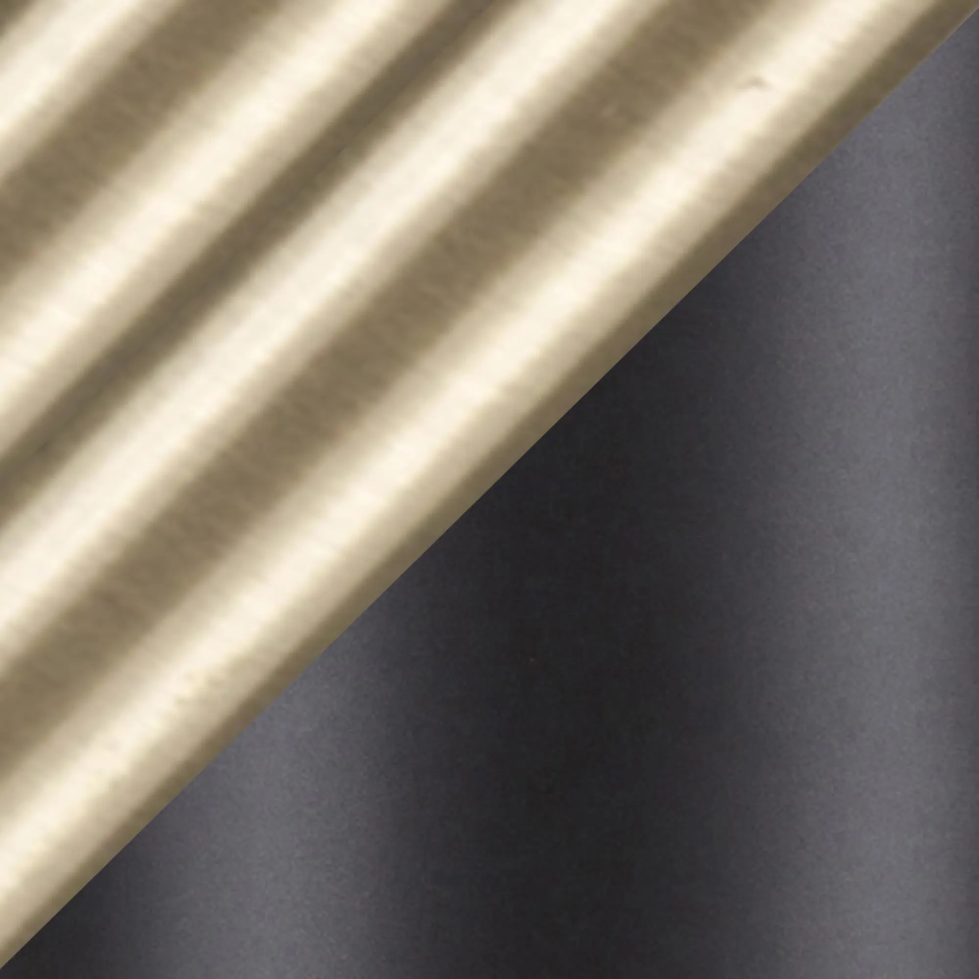 Hilton Contemporary Floor Lamp in Black with Gold Accents by LumiSource