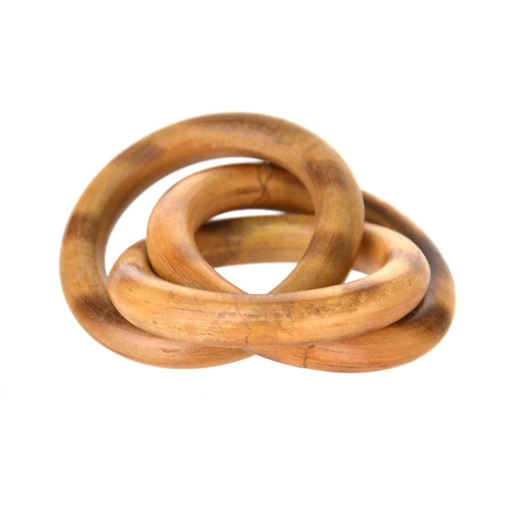 Interlinked Wooden Napkin Ring