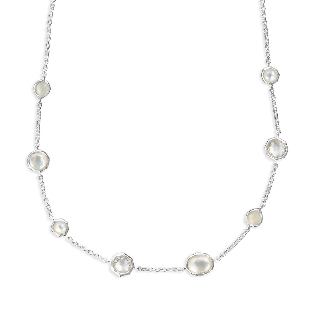 Ippolita Sterling Silver Mini Station Flirt Necklace, 18 Inches