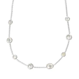 Ippolita Sterling Silver Mini Station Flirt Necklace, 18 Inches