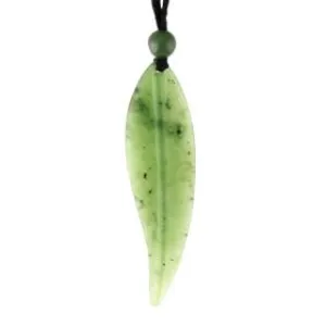 Jade Leaf Pendant
