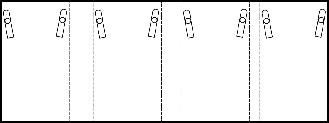 Jewelry Roll for Necklace (4 Snaps)