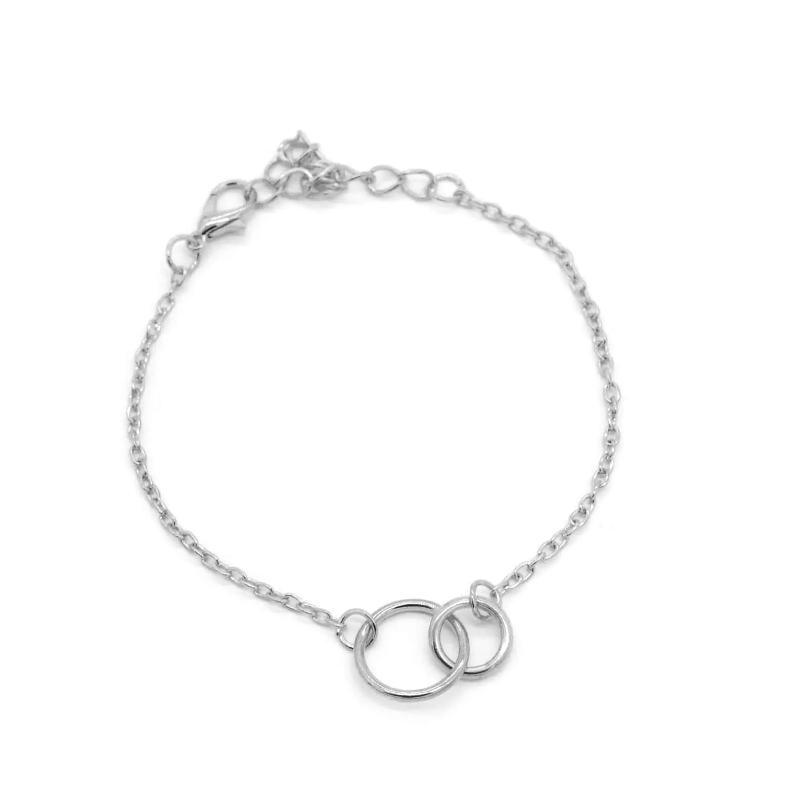 Joker & Witch Nomadic Set of 5 Silver Bracelets for Women