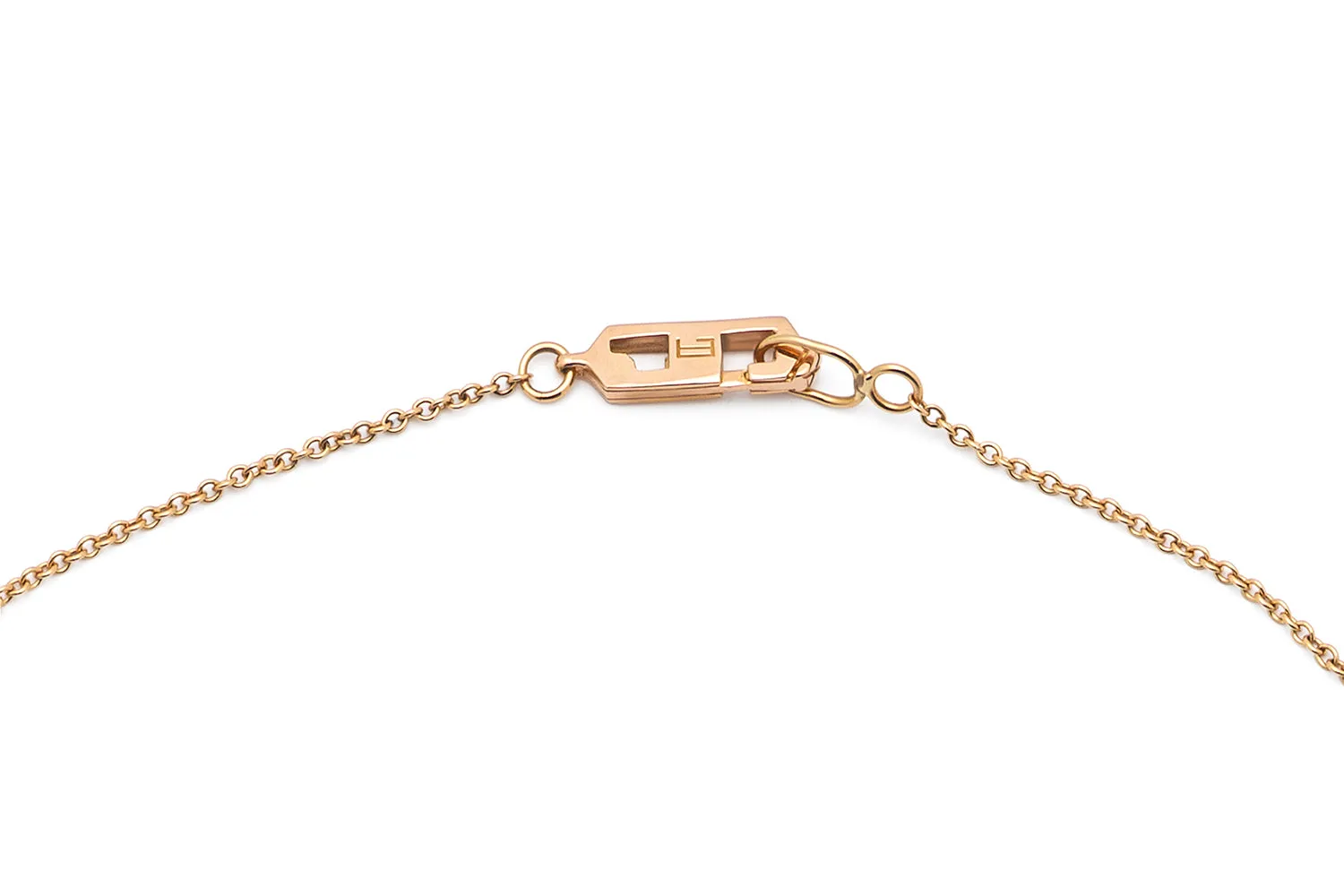 Kent Charm With Plain Necklace